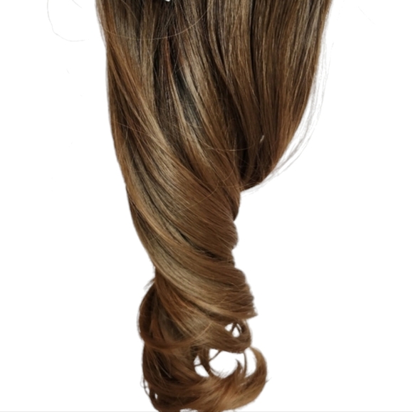 NWT! 14" HIARA HALO HAIR EXTENSIONS Auburn/Brown invisible wire and seamless - Picture 1 of 6